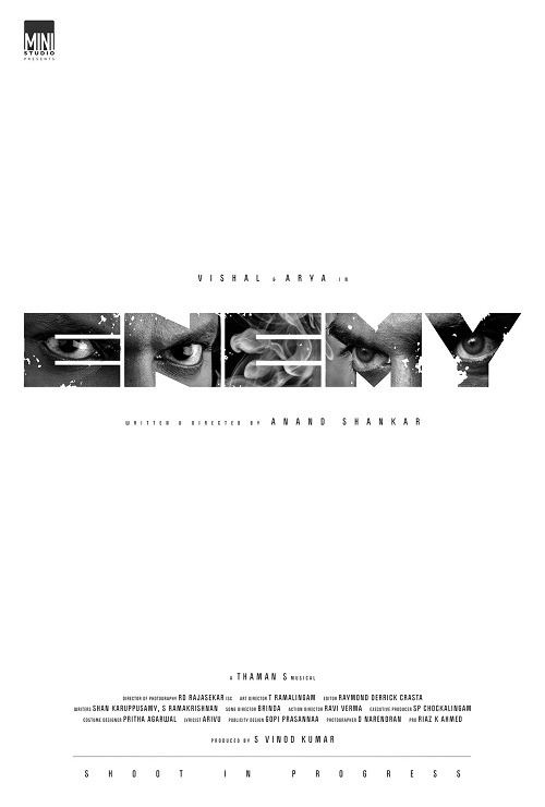 Enemy Tamil Movie First Look 