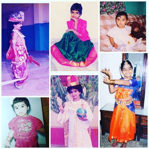 Pavithra Lakshmi Childhood Pic