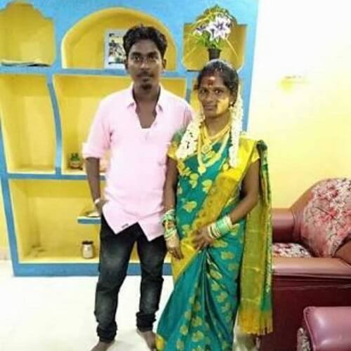Gana Sudhakar with Wife