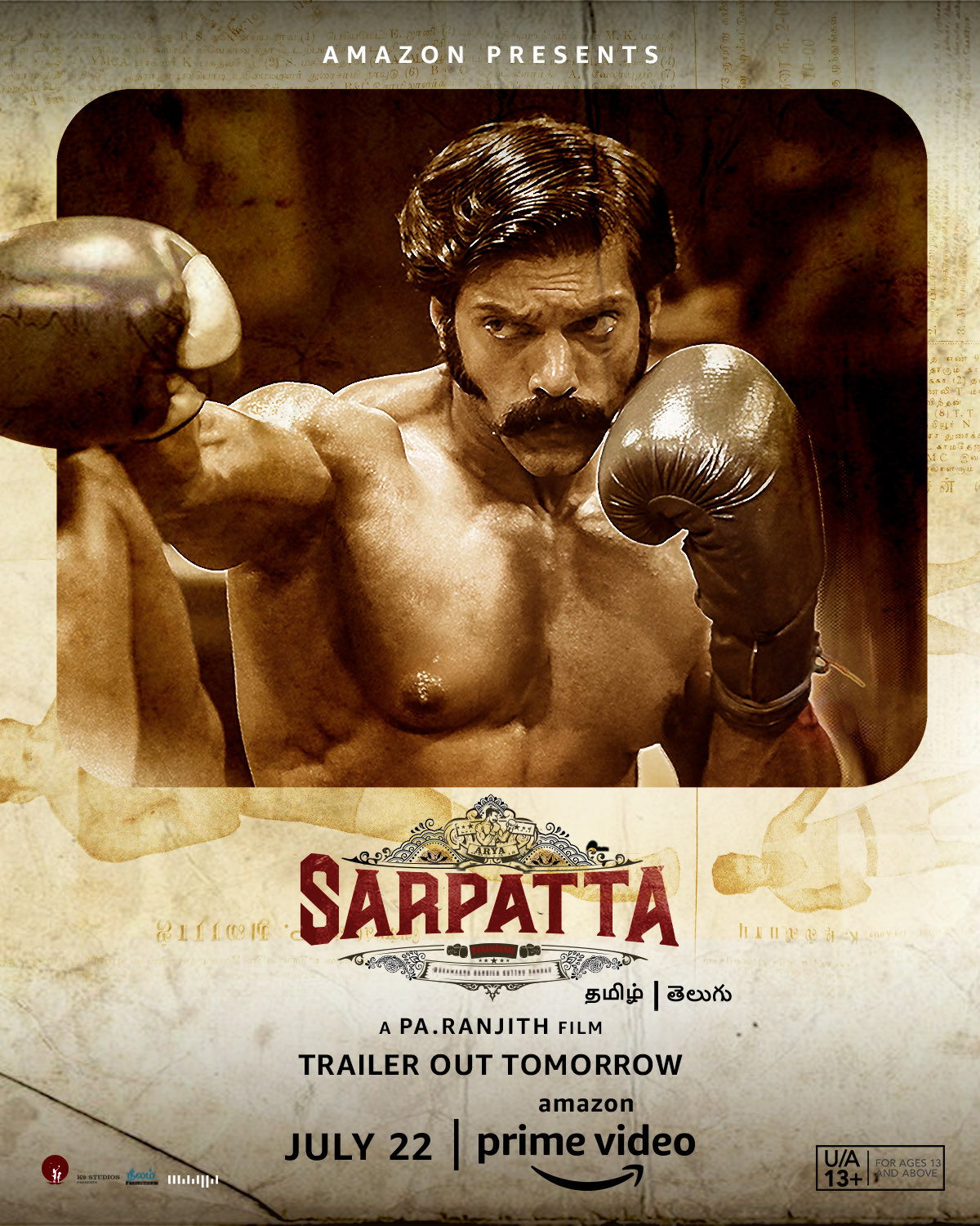 Sarpatta Parambarai Movie Download Leaked By Kuttymovies, Isaimini,
